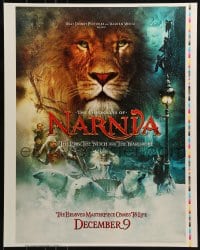 2z026 CHRONICLES OF NARNIA printer's test 23x29 special poster 2005 C.S. Lewis, Henley & Swinton!