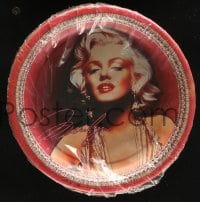 2z145 MARILYN MONROE party set 1993 wonderful close-up portraits and lipstick kisses in napkins!