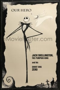 2z172 NIGHTMARE BEFORE CHRISTMAS spiralbound promotional item 1993 Tim Burton, Halloween horror!