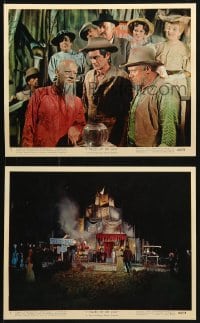 3a071 7 FACES OF DR. LAO 2 color 8x10 stills 1964 great images of Tony Randall in different roles!