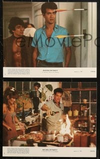 3a012 BACHELOR PARTY 8 8x10 mini LCs 1984 cool images of Tom Hanks & sexy Tawny Kitaen!