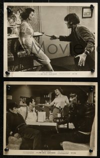 3a644 BEATNIKS 5 8x10 stills 1959 mutinous teen youth mocking the course of society!