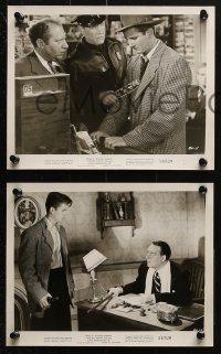 3a372 BIG NIGHT 9 8x10 stills 1951 John Drew Barrymore, Preston Foster, Joseph Losey film noir!
