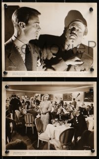 3a726 BLUE DAHLIA 4 8x10 stills 1946 great images of Alan Ladd plus Veronica Lake in nightclub!