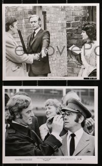 3a794 GET CARTER 3 8x10 stills 1971 great images of assassin Michael Caine w/ shotgun!