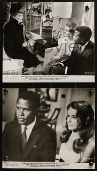 3a583 GUESS WHO'S COMING TO DINNER 6 8.25x9.25 stills 1967 Sidney Poitier, Spencer Tracy, Hepburn!