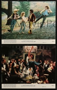 3a022 HAIR 8 8x10 mini LCs 1979 Milos Forman directed musical, top cast images!