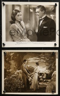 3a528 HUGH WILLIAMS 7 8x10 stills 1930s-1940s cool portraits of the star from a variety of roles!