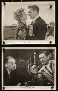 3a221 ISTANBUL 14 8x10 stills 1957 Errol Flynn & Borchers in Turkey with Nat King Cole!