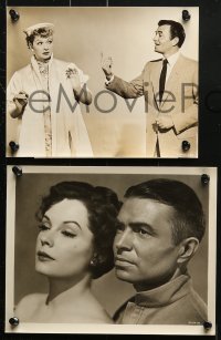 3a308 JAMES MASON 11 from 7.25x9.25 to 8x10 stills 1950s with Lucille Ball, Inger Stevens and more!