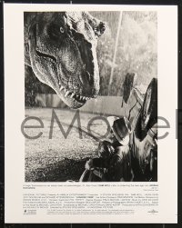 3a535 JURASSIC PARK 7 8x10 stills 1993 Steven Spielberg, Sam Neill, Attenborough, Dern, T-Rex!
