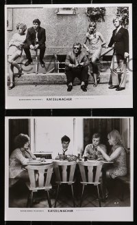 3a808 KATZELMACHER 3 8x10 stills 1970 Rainer Werner Fassbinder, Hanna Schygulla, Hans Hirschmuller!