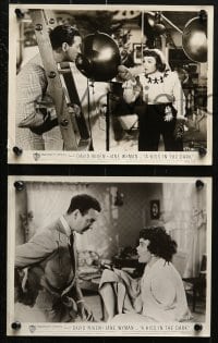 3a269 KISS IN THE DARK 12 8x10 stills 1949 great images mostly of Jane Wyman, David Niven!