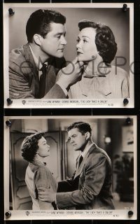 3a183 LADY TAKES A SAILOR 16 8x10 stills 1949 Michael Curtiz, Jane Wyman w/ captain Dennis Morgan!