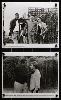 3a201 LITTLE NIKITA 15 8x10 stills 1988 Sidney Poitier & River Phoenix in Cold War thriller!