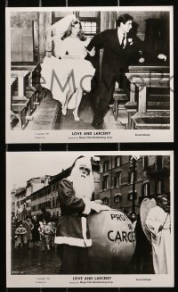 3a601 LOVE & LARCENY 6 8x10 stills 1960 Il mattatore, Vittorio Gassman, Anna-Maria Ferrero!