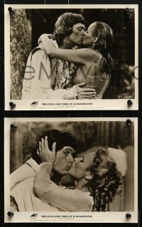 3a114 LOVES & TIMES OF SCARAMOUCHE 25 8x10 stills 1976 Michael Sarrazin & sexy Ursula Andress!