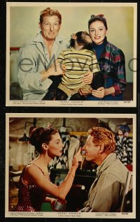 3a060 MERRY ANDREW 4 color 8x10 stills 1958 great images of Danny Kaye & Pier Angeli!