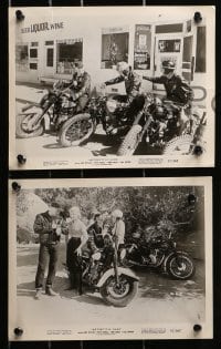 3a547 MOTORCYCLE GANG 7 8x10 stills 1957 AIP, pretty Anne Neyland, living with no tomorrow!