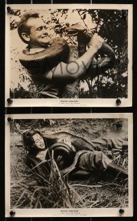 3a683 NAKED AMAZON 5 8x10 stills 1955 South American jungle adventure, great images!