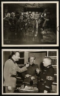 3a607 OPERATION EICHMANN 6 8x10 stills 1961 WWII, the man hunt of the century for the Nazi butcher!