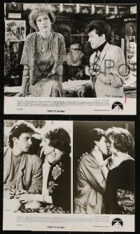 3a826 PRETTY IN PINK 3 8x10 stills 1986 great images of Molly Ringwald, Andrew McCarthy & Jon Cryer!