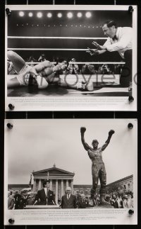 3a226 ROCKY III 14 8x10 stills 1982 Sylvester Stallone, Carl Weathers, Mr. T, Talia Shire, boxing!