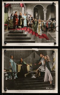 3a062 SALOME 4 color 8x10 stills 1953 two with images of sexiest Rita Hayworth in the title role!