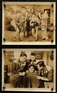 3a417 SINGIN' SPURS 9 8x10 stills 1948 The Hoosier Hot Shots Hezzie, Ken, Gil & Gabe!