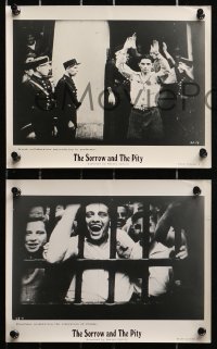 3a322 SORROW & THE PITY 11 8x10 stills 1971 Marcel Ophuls classic WWII documentary!