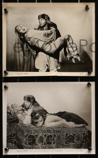 3a707 VALENTINO 5 8x10 stills 1951 Anthony Dexter as Rudolph, w/Eleanor Parker, Patricia Medina!