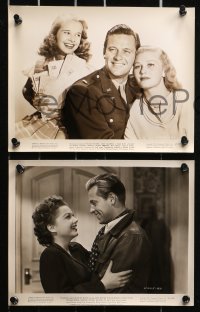 3a326 WILLIAM HOLDEN 11 8x10 stills 1940s-1950s with Baxter, Caulfield, Lucille Ball and more!