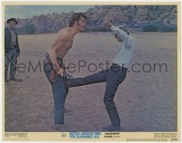 3b375 BUTCH CASSIDY & THE SUNDANCE KID LC #7 1969 no rules in a fight scene w/ Cassidy & Newman!