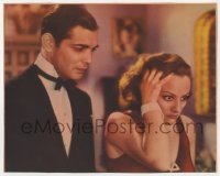 3b401 DANCE FOOLS DANCE trimmed LC 1931 great c/u of young Clark Gable behind worried Joan Crawford!