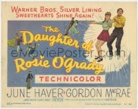 3b101 DAUGHTER OF ROSIE O'GRADY TC 1950 great images of Gordon MacRae & sexy June Haver dancing!