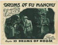3b423 DRUMS OF FU MANCHU chapter 10 LC Xx0 LC 1940 Robert Kellard finds a secret entrance, Drums of Doom!