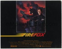 3b124 FIREFOX TC 1982 Clint Eastwood is the most devastating killing machine ever built!