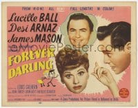 3b136 FOREVER DARLING TC 1956 angel James Mason, Desi Arnaz & Lucille Ball, I Love Lucy!