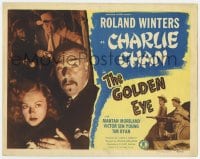 3b146 GOLDEN EYE TC 1948 Roland Winters as Charlie Chan, Victor Sen Young & Mantan Moreland!