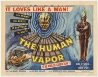 3b172 HUMAN VAPOR TC 1962 Toho sci-fi, Ishiro Honda, it loves like a man, is he man or astro-man?