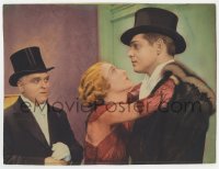 3b536 NO MAN OF HER OWN trimmed LC 1932 Grant Mitchell watching Dorothy Mackaill hug Clark Gable!
