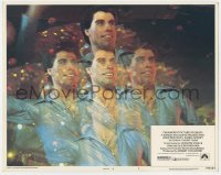 3b566 SATURDAY NIGHT FEVER LC #7 1977 best montage image of disco dancer John Travolta!