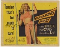 3b266 SCREAMING MIMI TC 1958 full-length sexy Anita Ekberg, tension that's too much to bare!