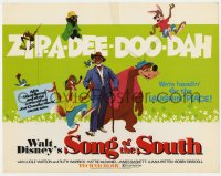 3b285 SONG OF THE SOUTH TC R1972 Walt Disney, Uncle Remus, Br'er Rabbit & Br'er Bear!