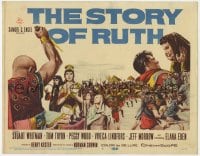 3b292 STORY OF RUTH TC 1960 Stuart Whitman as King Boaz, Elana Eden in the title role, Tom Tryon