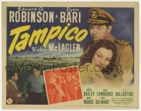 3b301 TAMPICO TC 1944 Edward G. Robinson, Lynn Bari, Victor McLaglen, World War II Navy melodrama!
