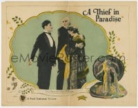 3b594 THIEF IN PARADISE LC 1925 Pringle & Gillingwater learn Ronald Colman's story of his past!