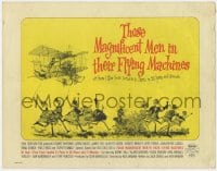 3b308 THOSE MAGNIFICENT MEN IN THEIR FLYING MACHINES int'l TC 1965 Red Skelton, Ronald Searle art!