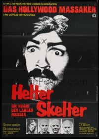 3c803 HELTER SKELTER German 1982 Steve Railsback as Charles Manson, wild creepy family!