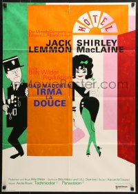 3c828 IRMA LA DOUCE German R1970s Shirley MacLaine & Jack Lemmon, directed by Billy Wilder!